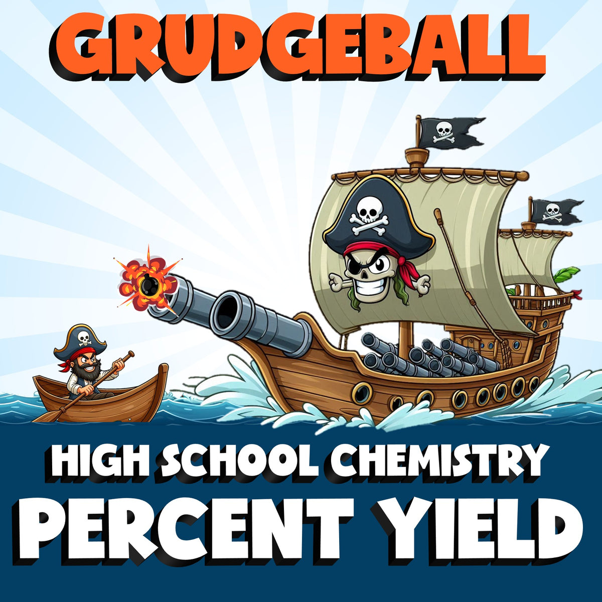 Percent Yield GRUDGEBALL Science Game - No Prep Chemistry Review Activity
