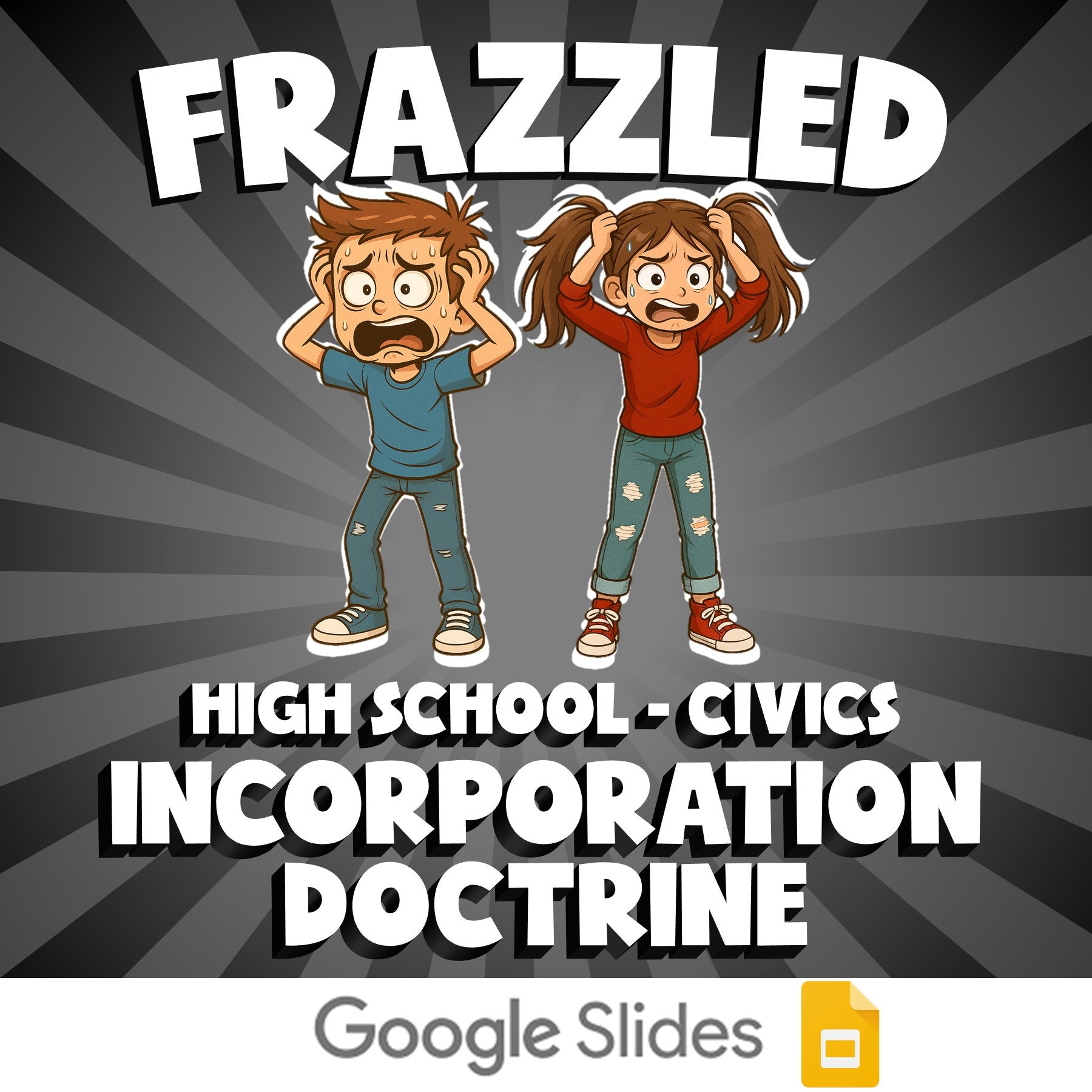 Incorporation Doctrine FRAZZLED Civics Game - No Prep Review Activity