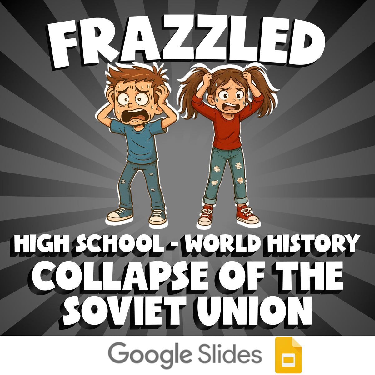 Collapse of the Soviet Union FRAZZLED Game - No Prep World History Review