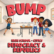 Democracy & Republics BUMP Civics Game - No Prep Review Activity
