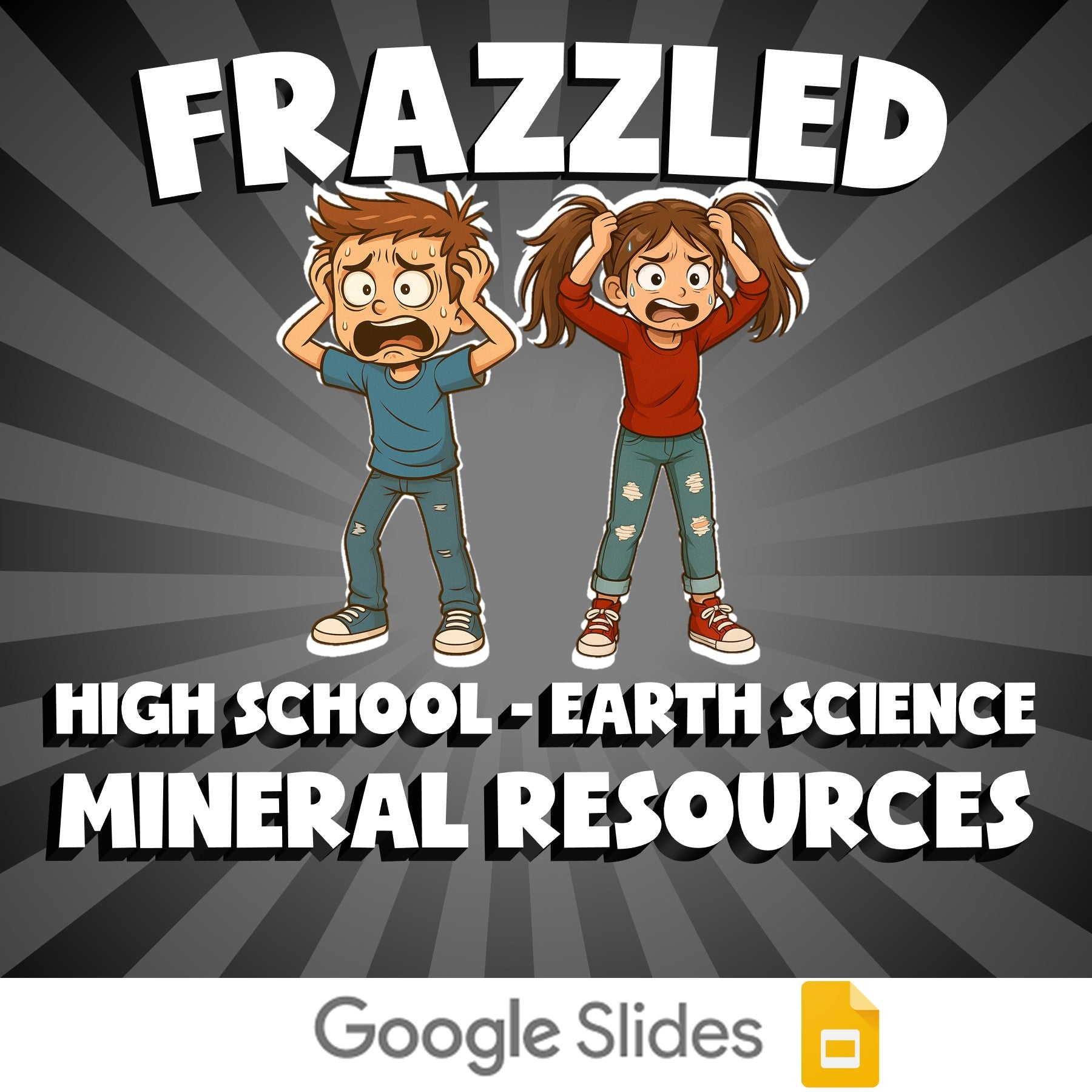 Mineral Resources FRAZZLED Game - No Prep Earth Science Review Activity