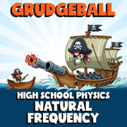 Natural Frequency GRUDGEBALL Science Game - No Prep Physics Review Activity