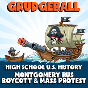 Montgomery Bus Boycott & Mass Protest GRUDGEBALL U.S. History Game - No Prep