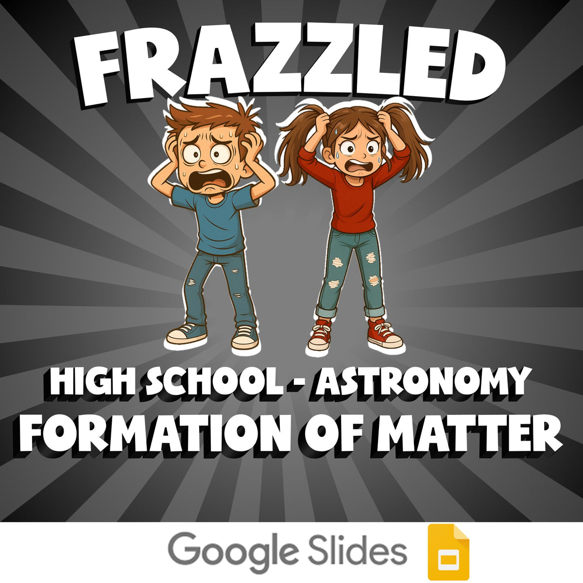 Formation of Matter FRAZZLED Science Game - No Prep Astronomy Review Activity