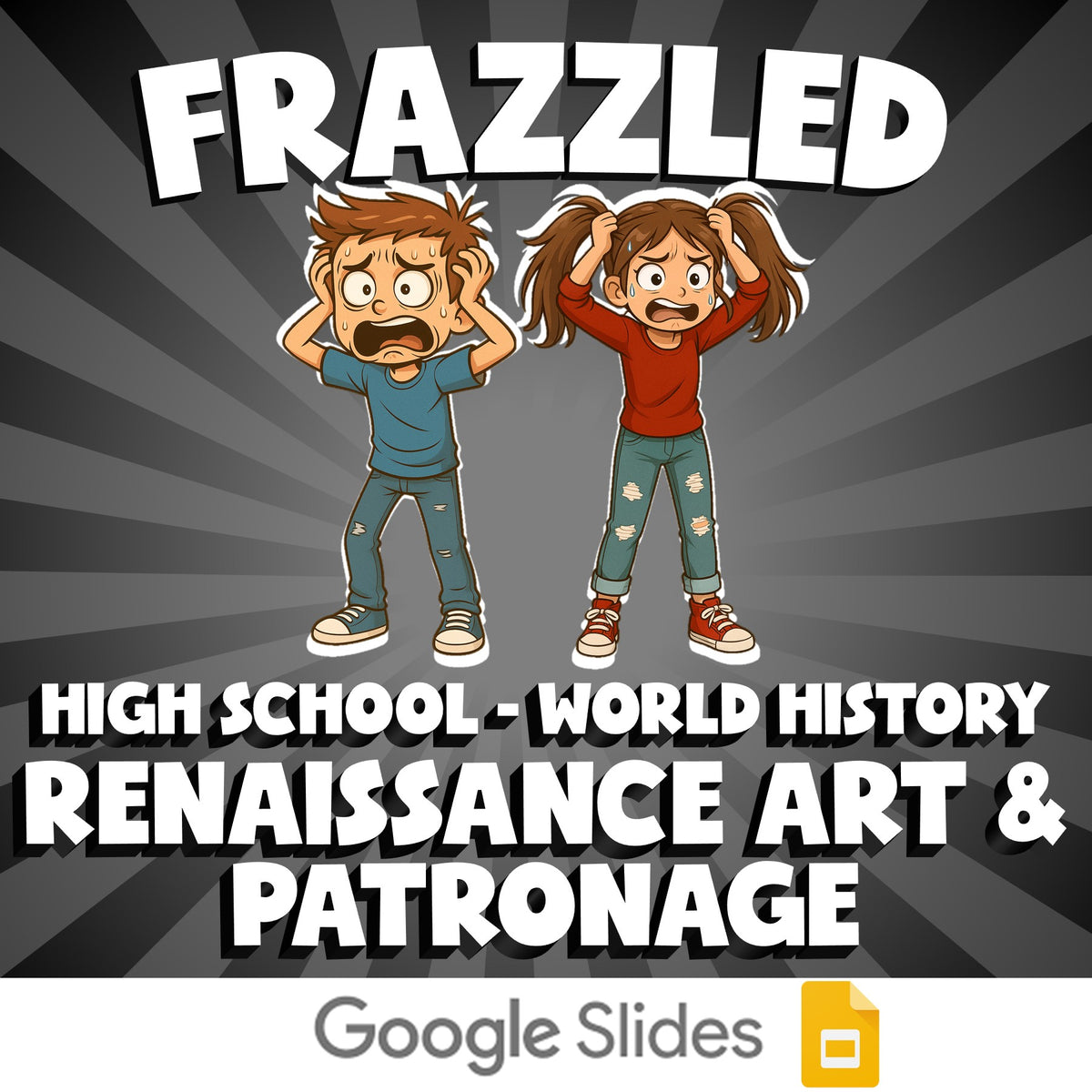 Renaissance Art & Patronage FRAZZLED Game - No Prep World History Review