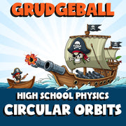 Circular Orbits GRUDGEBALL Science Game - No Prep Physics Review Activity