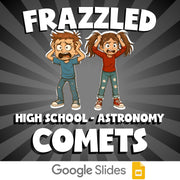 Comets FRAZZLED Science Game - No Prep Astronomy Review Activity