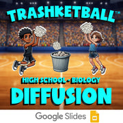 Diffusion TRASHKETBALL Science Game - No Prep Biology Review Activity