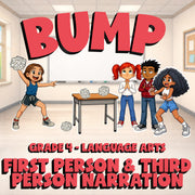 First Person & Third Person Narration BUMP ELA Game - No Prep Grade 4 Review