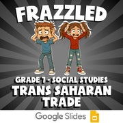 Trans Saharan Trade FRAZZLED Socials Game - No Prep Grade 7 Review Activity