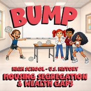 Housing Segregation & Wealth Gaps BUMP U.S. History Game - No Prep Review