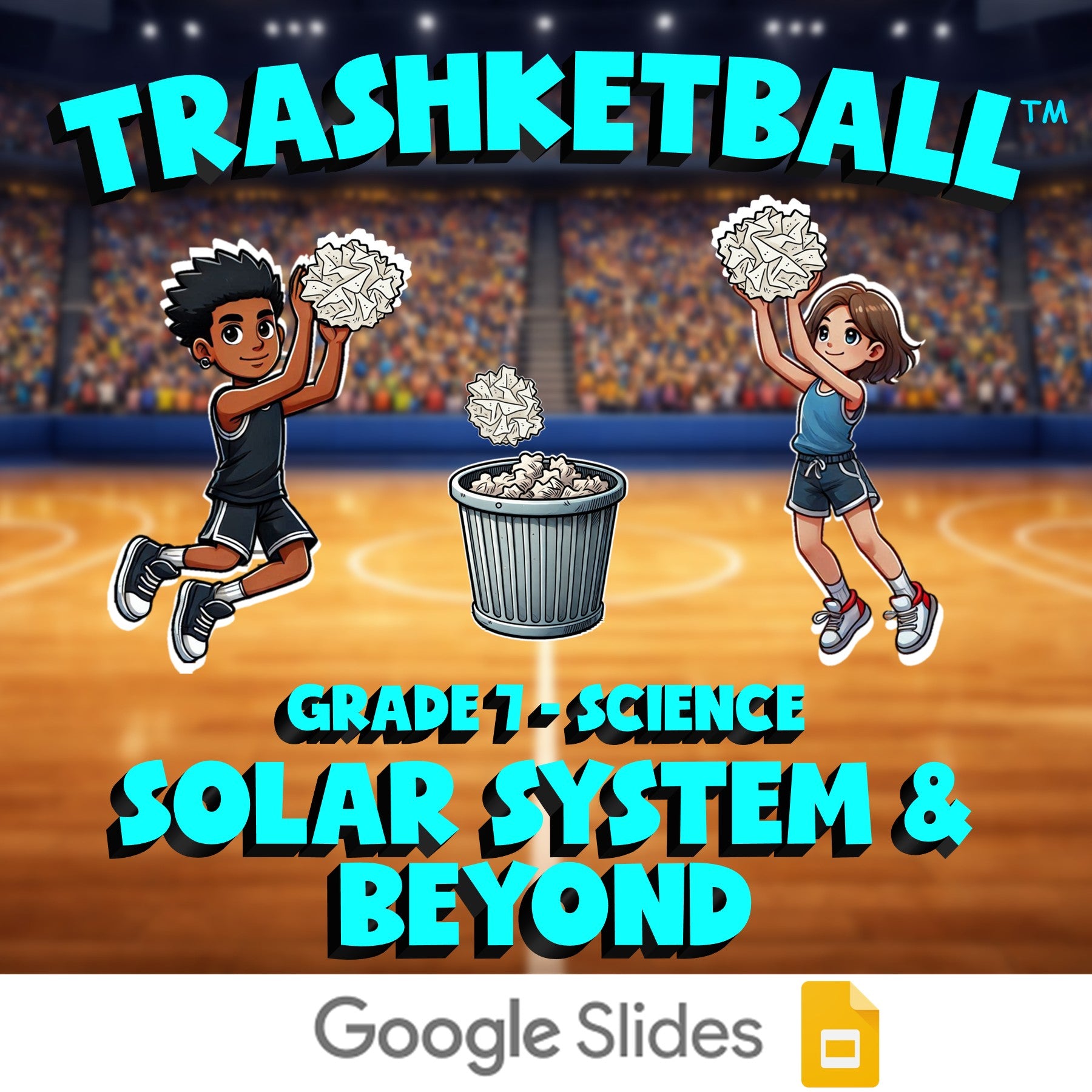 Solar System & Beyond TRASHKETBALL Science Game - No Prep Grade 7 Review