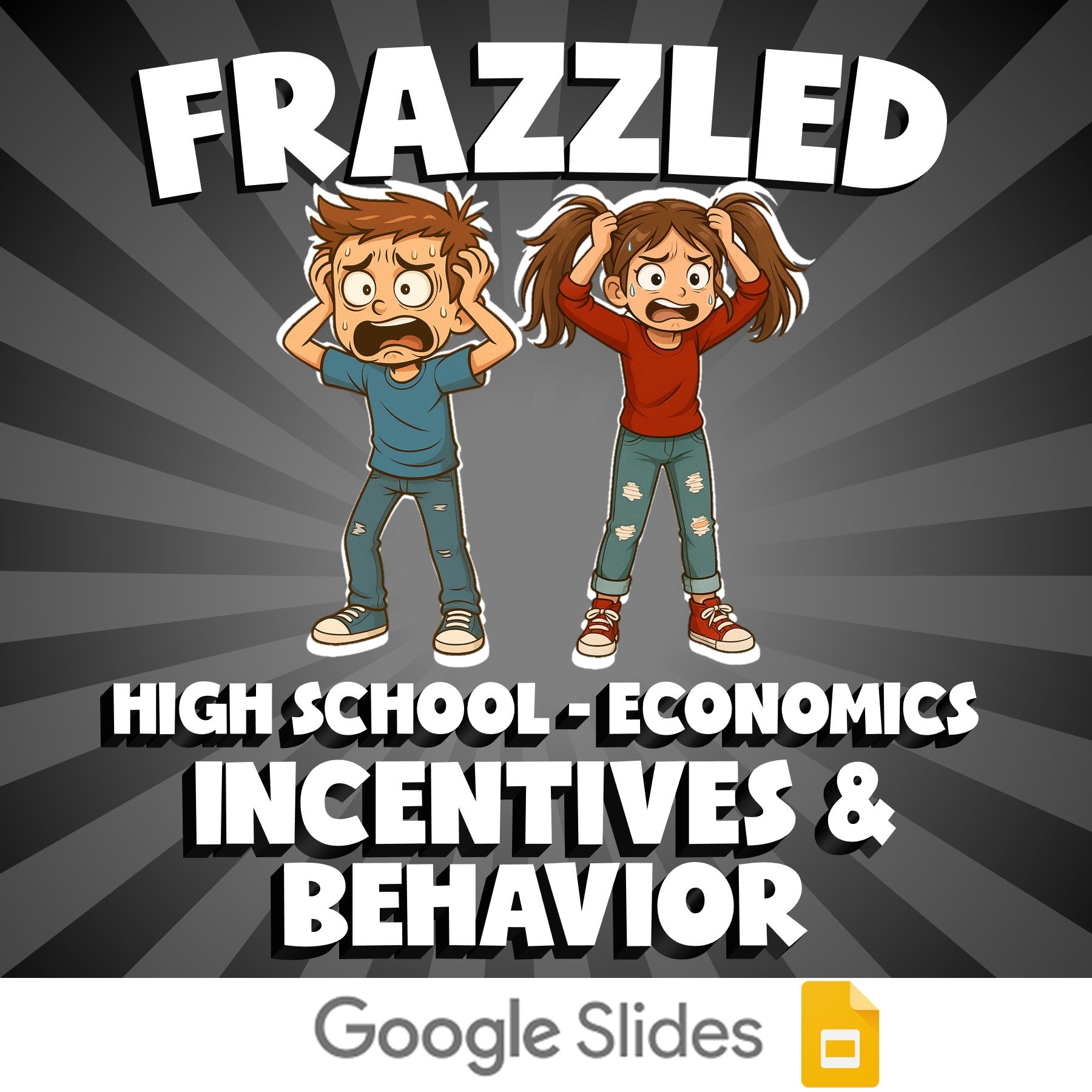 Incentives & Behavior FRAZZLED Economics Game - No Prep Review Activity