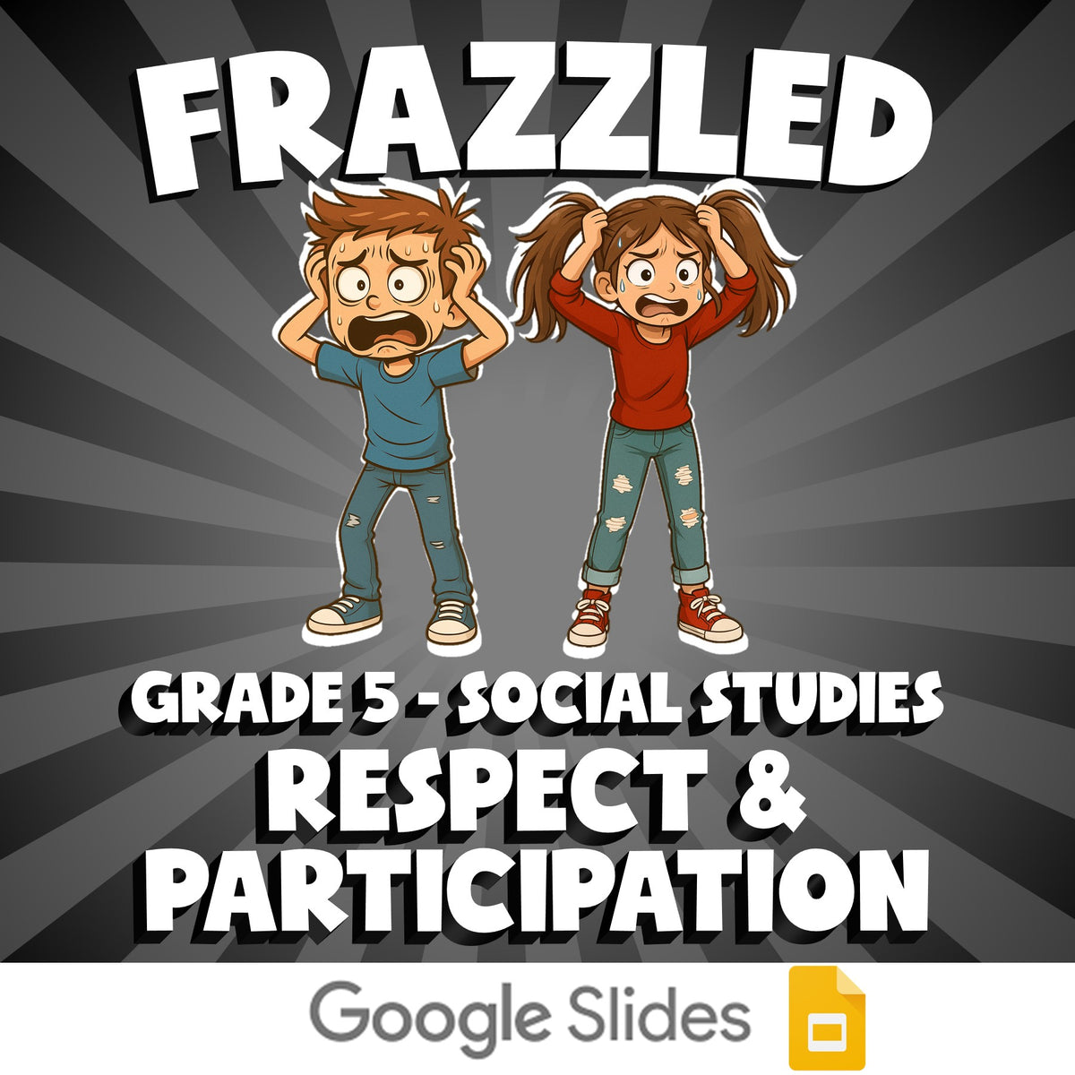 Respect & Participation FRAZZLED Socials Game - No Prep Grade 5 Review Activity