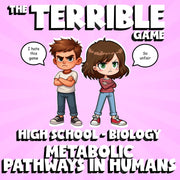 Metabolic Pathways in Humans THE TERRIBLE GAME - No Prep Biology Science Review