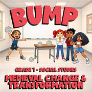 Medieval Change & Transformation BUMP Socials Game - No Prep Grade 7 Review