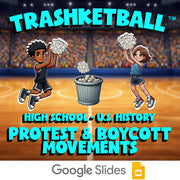 Protest & Boycott Movements TRASHKETBALL U.S. History Game - No Prep Review