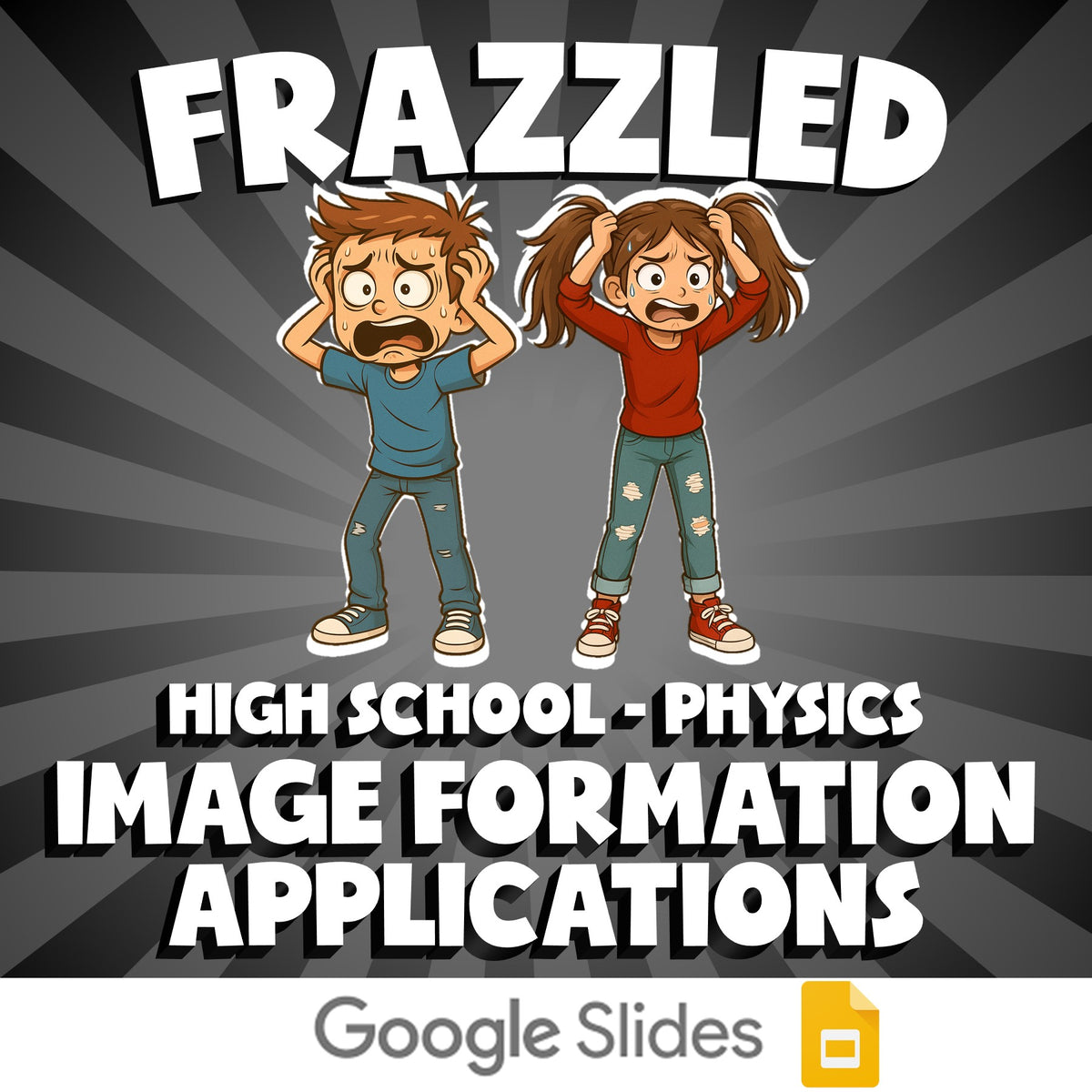Image Formation Applications FRAZZLED Science Game - No Prep Physics Review
