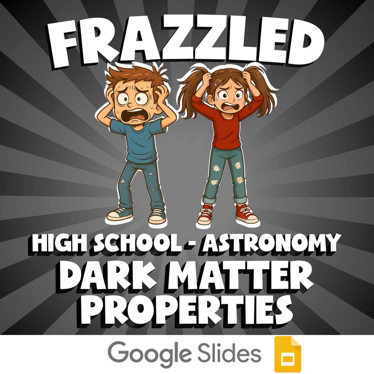 Dark Matter Properties FRAZZLED Science Game - No Prep Astronomy Review Activity