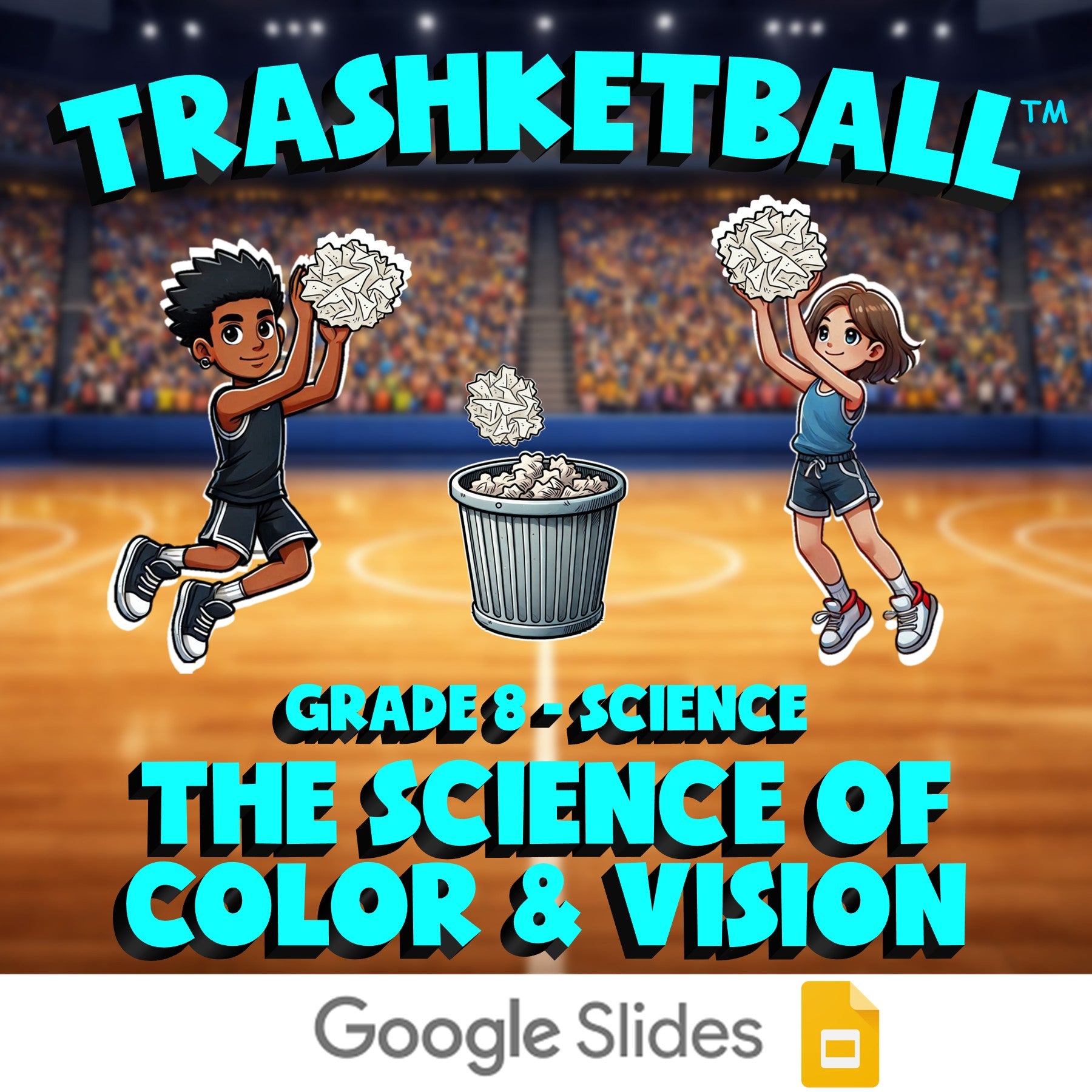 The Science of Color & Vision TRASHKETBALL Science Game - No Prep Grade 8 Review