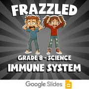 Immune System FRAZZLED Science Game - No Prep Grade 8 Review Activity