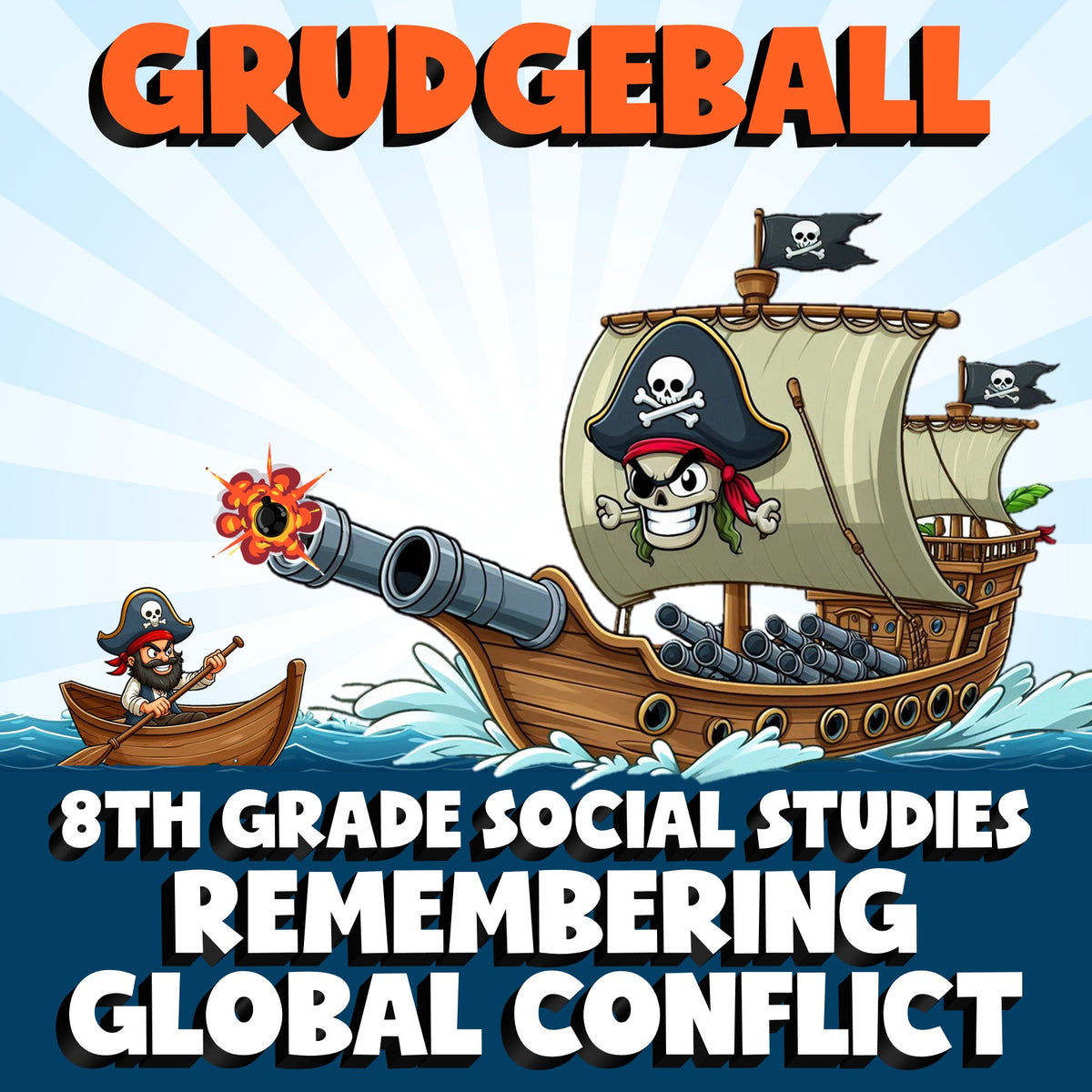 Remembering Global Conflict GRUDGEBALL Socials Game - No Prep Grade 8 Review