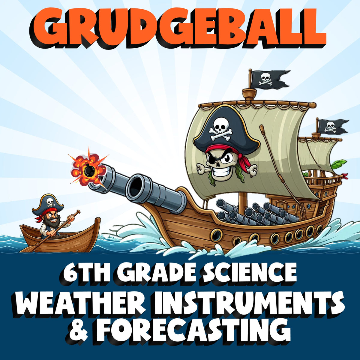 Weather Instruments & Forecasting GRUDGEBALL Science Game - No Prep Grade 6