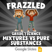 Mixtures vs Pure Substances FRAZZLED Science Game - No Prep Grade 7 Review