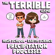 Precipitation Processes THE TERRIBLE GAME - No Prep Earth Science Review