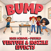 Venturi & Nozzle Effects BUMP Science Game - No Prep Physics Review Activity