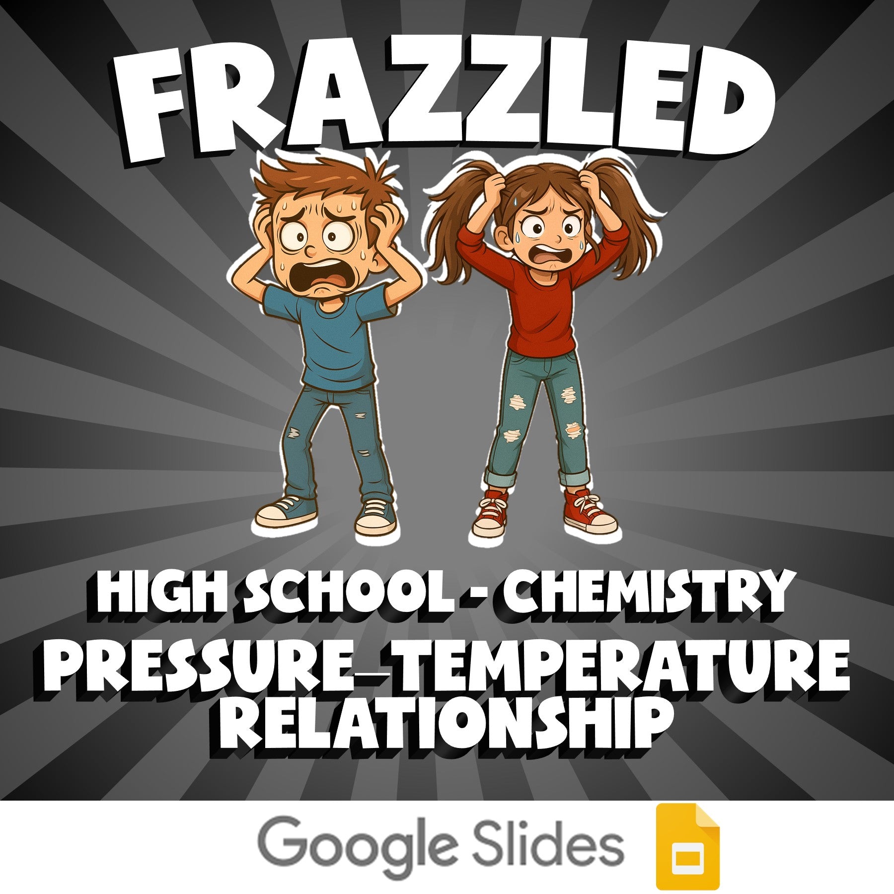 Pressure–Temperature Relationship FRAZZLED Science Game - No Prep Chemistry