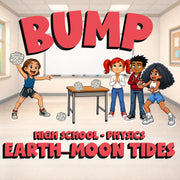 Earth–Moon Tides BUMP Science Game - No Prep Physics Review Activity