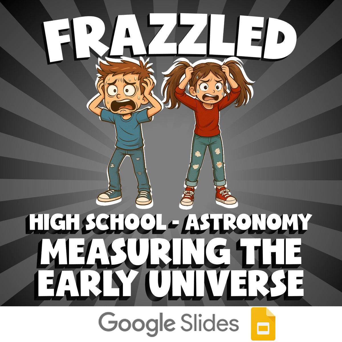 Measuring the Early Universe FRAZZLED Science Game - No Prep Astronomy Review
