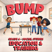 Education & Training BUMP Socials Game - No Prep Grade 6 Review Activity