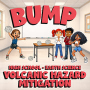 Volcanic Hazard Mitigation BUMP Game - No Prep Earth Science Review Activity