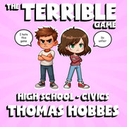 Thomas Hobbes THE TERRIBLE GAME - No Prep Civics Review Activity