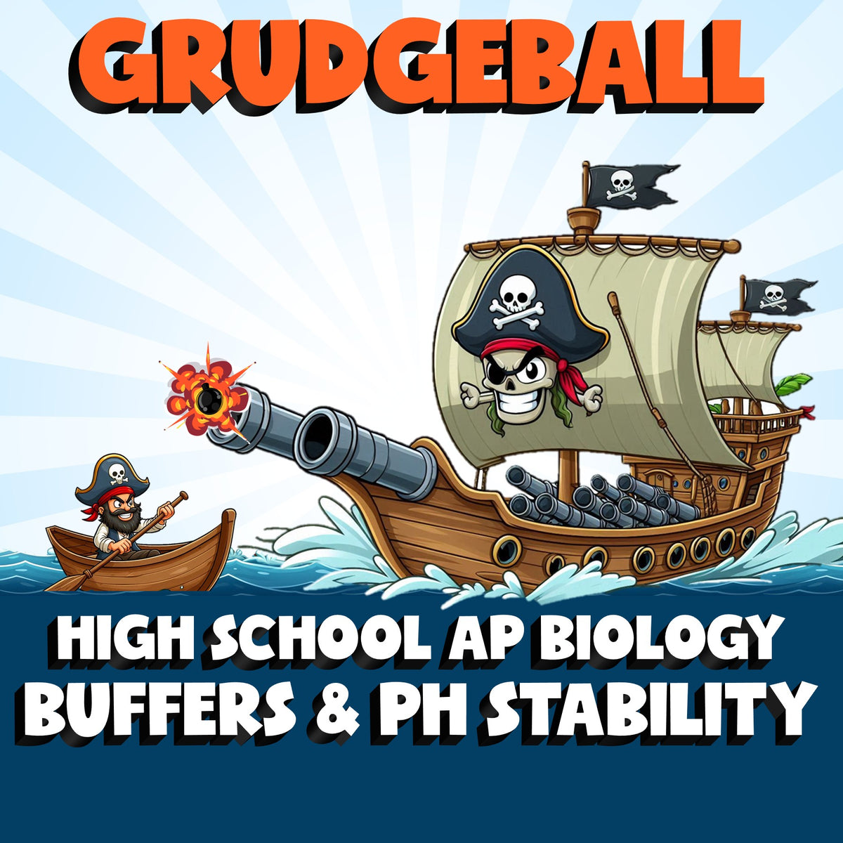 Buffers & pH Stability GRUDGEBALL Science Game - No Prep AP Biology Review