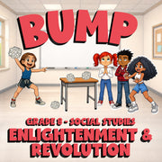 Enlightenment & Revolution BUMP Socials Game - No Prep Grade 8 Review Activity