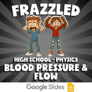 Blood Pressure & Flow FRAZZLED Science Game - No Prep Physics Review Activity