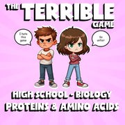 Proteins & Amino Acids THE TERRIBLE GAME - No Prep Biology Science Review