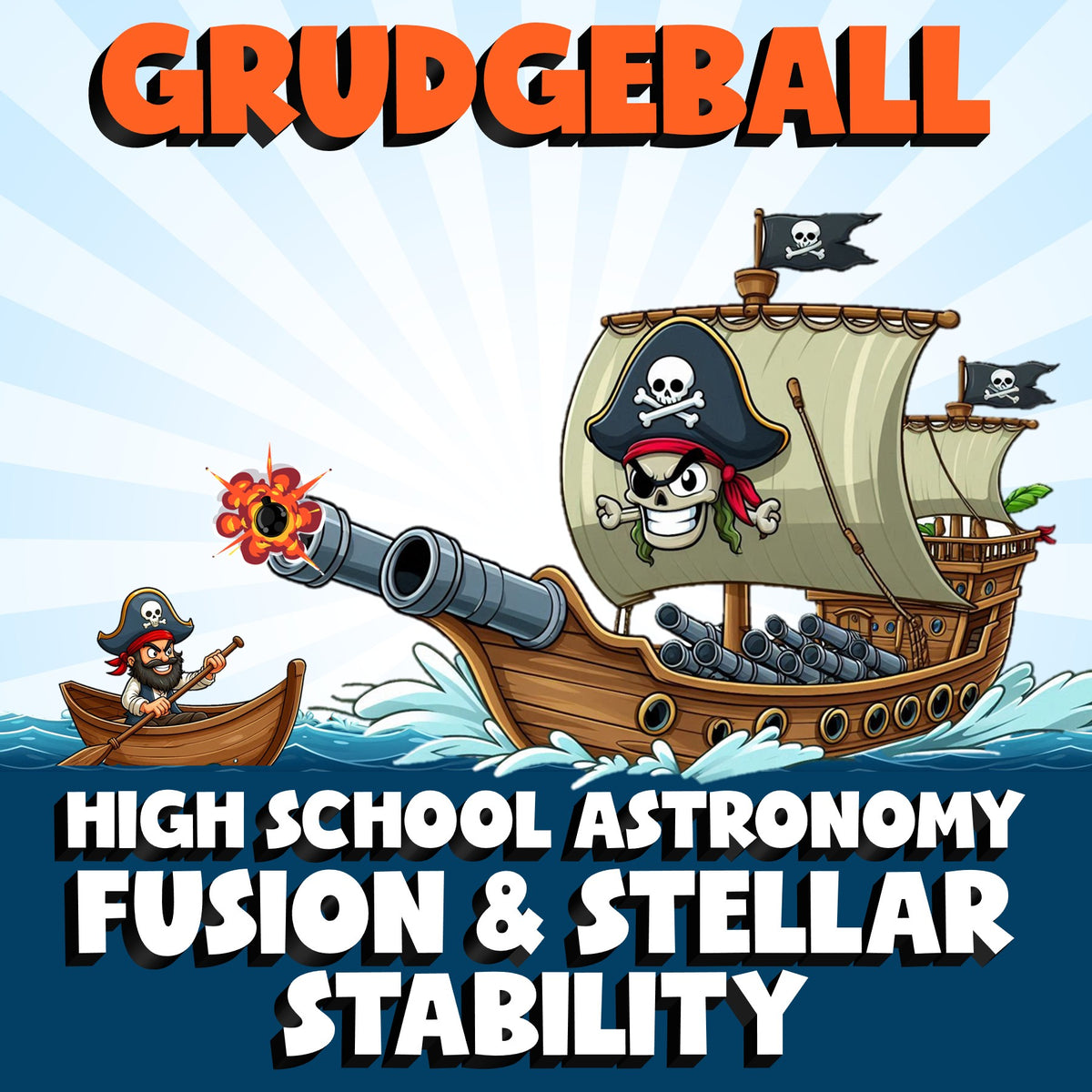 Fusion & Stellar Stability GRUDGEBALL Science Game - No Prep Astronomy Review