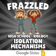 Isolation Mechanisms FRAZZLED Science Game - No Prep Biology Review Activity