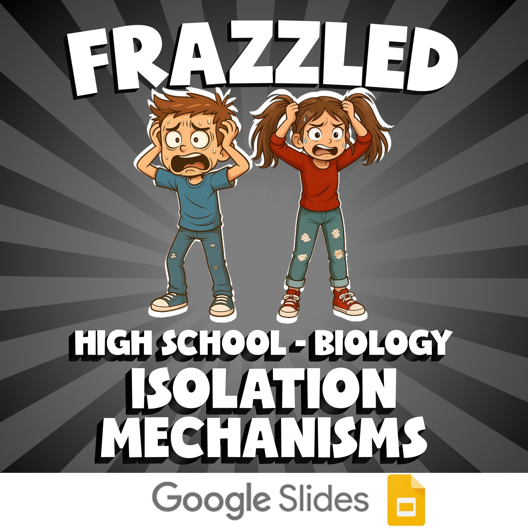 Isolation Mechanisms FRAZZLED Science Game - No Prep Biology Review Activity