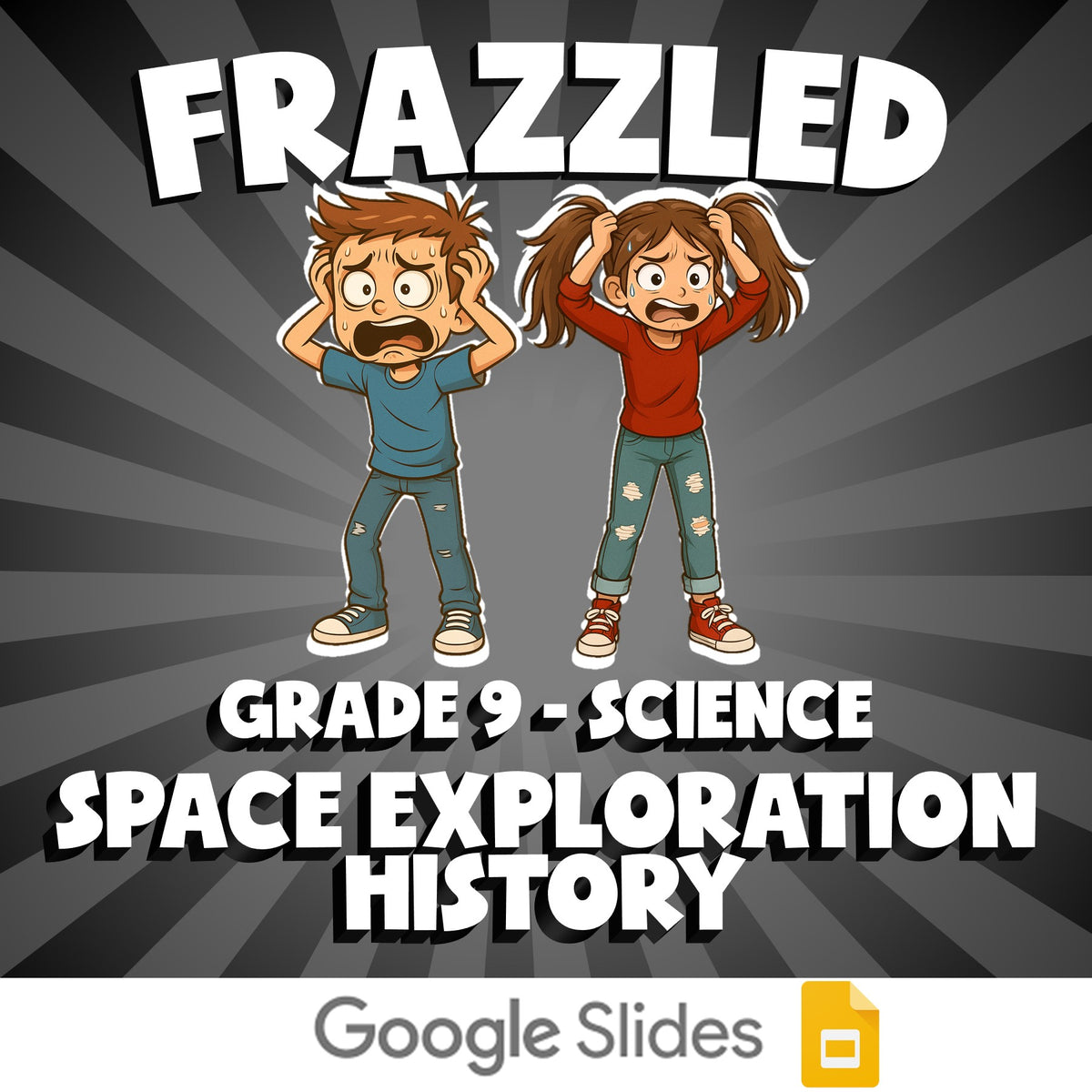 Space Exploration History FRAZZLED Science Game - No Prep Grade 9 Review