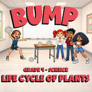 Life Cycle of Plants BUMP Science Game - No Prep Grade 4 Review Activity