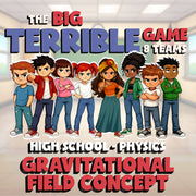 Gravitational Field Concept BIG TERRIBLE GAME - No Prep Physics Science Review