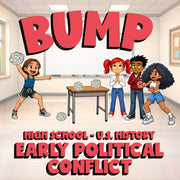 Early Political Conflict BUMP U.S. History Game - No Prep Review Activity