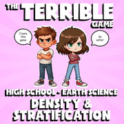 Density & Stratification THE TERRIBLE GAME - No Prep Earth Science Review