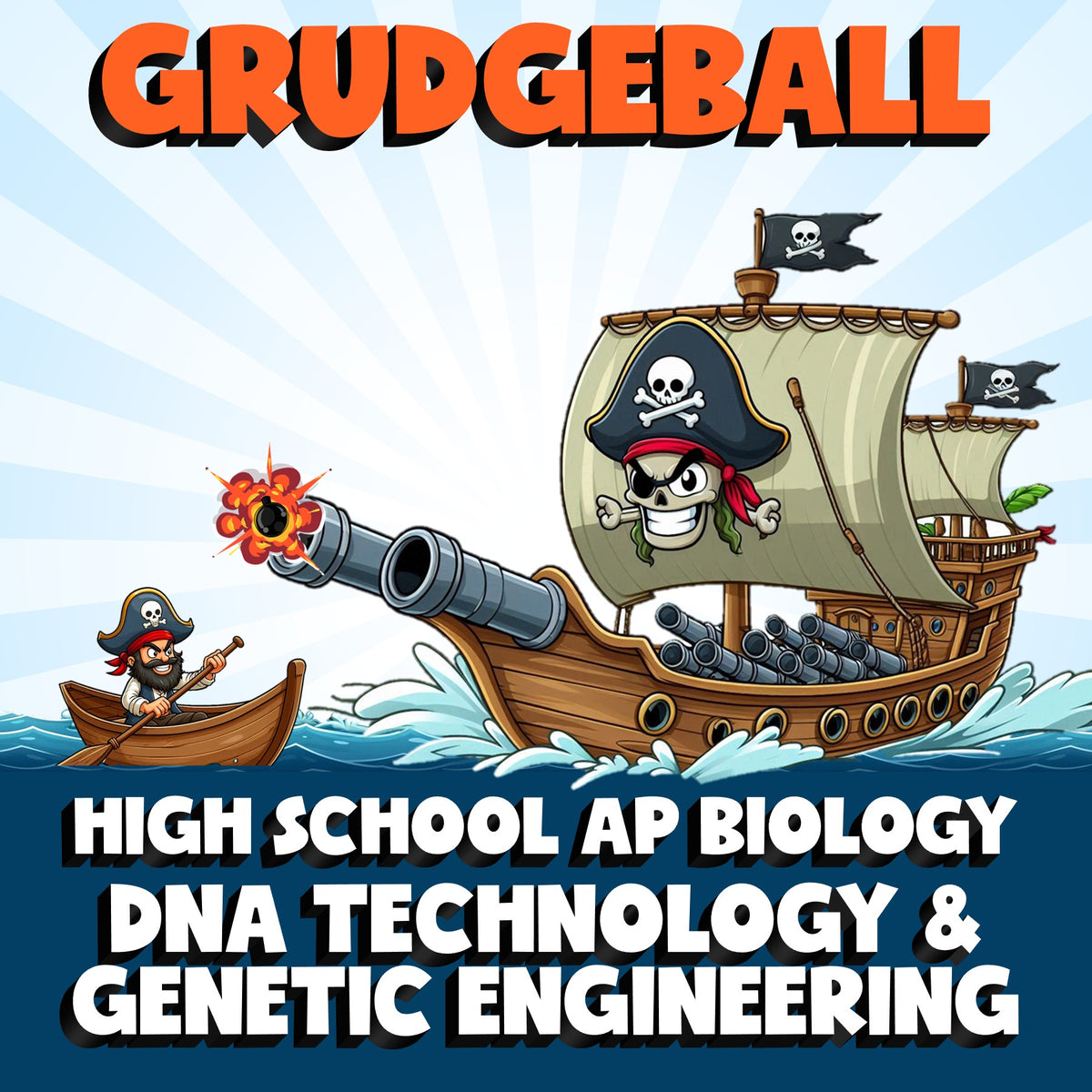 DNA Technology & Genetic Engineering GRUDGEBALL Science Game - AP Biology