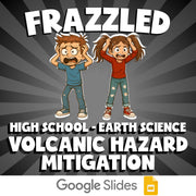 Volcanic Hazard Mitigation FRAZZLED Game - No Prep Earth Science Review Activity